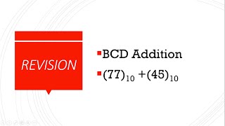 Revision questions  DLD questions  bcd addition [upl. by Sabsay792]