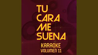 Tenía Tanto Que Darte Karaoke Version [upl. by Sedaiuqlem]