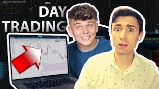 TRADER REACTS I Tried Day Trading Forex With 50000 ft Biaheza [upl. by Ecnarwal]