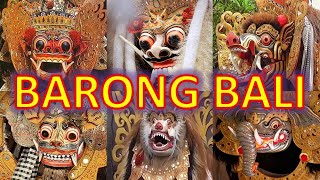 Berbagai Jenis Tari Barong Yang Ada Di Bali [upl. by Driskill791]