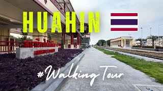 Huahin Soi 88  Huahin Railway Station  WALKING TOUR  Hua Hin Thailand  asaniPOV [upl. by Catlaina]