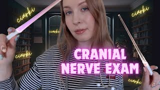 ASMR po polsku BARDZO RELAKSUJĄCE badanie nerwów czaszkowych ✨ cranial nerve exam roleplay [upl. by Hetti592]