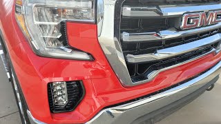 GMC Sierra 1500 Foglight Installation 2019 and up [upl. by Ilil240]