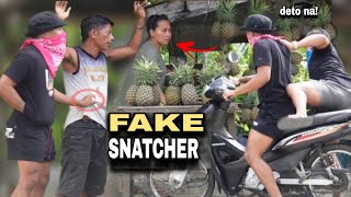 FAKE SNATCHER quotPUBLIC PRANKquot  Sasakay lang pala [upl. by Babita]