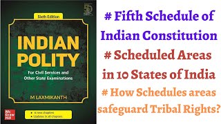 V173 ScheduledTribal Areas under 5th Schedule of Indian Constitution M Laxmikanth PolityUPSC [upl. by Ellesirg530]