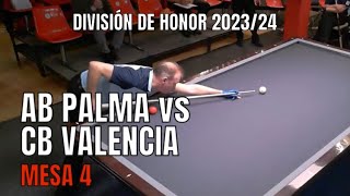 9ª J DIV HONOR AB PALMA vs CB VALENCIA  M 4  T 202324 [upl. by Cheston]