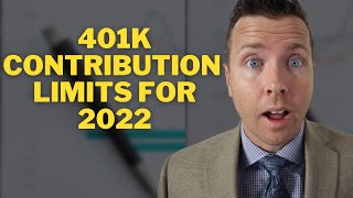 401k Contribution Limits for 2022  51 Increase in 401k Contribution Limit [upl. by Blodget]