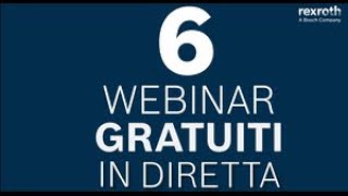 Bosch Rexroth IT Expertise Live  webinar Bosch Rexroth 2830 aprile [upl. by Ullyot]