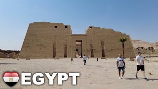 Luxor Habu Temple Egypt 🇪🇬 [upl. by Atnoed]