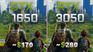 RTX 3050 vs GTX 1650 D6  Test in 2023 Games [upl. by Laetitia]