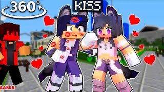 Aphmau ALPHA WOLF KISS EIN EIN KISSED 360° [upl. by Belding904]