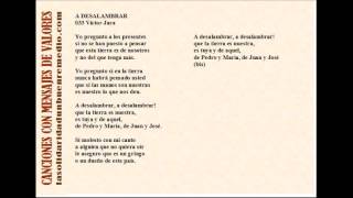 033 A DESALAMBRAR  Victor Jara [upl. by Nerine498]