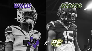 TXHSFB 14 Willis vs 6 Desoto DFW amp HOUSTON AREA BATLLE 2024 Texas High School Football Playoffs [upl. by Nasas]