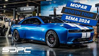 Mopar Crate Engines amp Concepts at SEMA 2024 A Closer Look [upl. by Sorgalim]