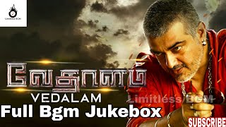 Vedalam Movie Full Bgm Jukebox Collection Original Tamil [upl. by Reltuc]