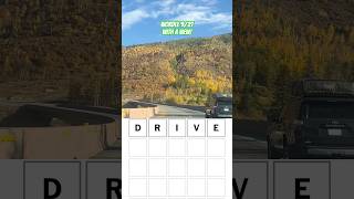 Wordle 927 with a view wordleanswer wordle wordlegame aspen colorado [upl. by Enitsed495]