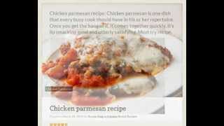 Chicken Parmesan Recipe [upl. by Hniv598]