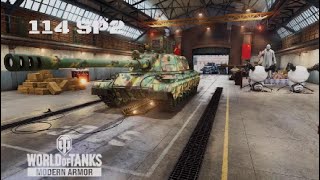 114 SP2 in Costa Serena 77K DAMAGE World of tanks  Wot console [upl. by Jona]