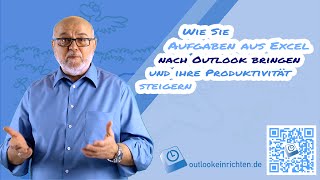 Outlook einrichten und produktiv nutzen OutlookAufgaben aus Excel [upl. by Natie]