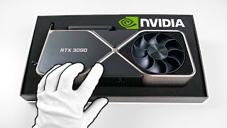 Unboxing Nvidia RTX 3080 and RTX 3090 Founders Editions  Ultrawide PC Gaming Setup [upl. by Priestley]