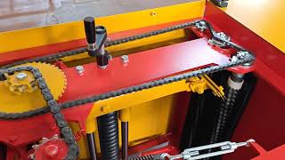 Formwork machine motorized dust cleaner brushes [upl. by Giraud326]