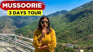 Mussoorie Tourist Places  Mussoorie Vlog  Mussoorie Trip  Mussoorie Trip budget [upl. by Laeynad]