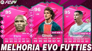 FC 24  💥 GINOLA BUGADO NA EVOLUÇÃO DO FUTTIES  LINKER [upl. by Lowrie984]