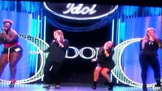 Zoanette Johnson amp 2 Snaps Group on Idol Girls Night Hollywood 213 [upl. by Isborne]