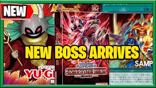 New YuGiOh Structure Deck Pulse of the King First Look BOSS ScarRed Dragon Archfiend [upl. by Ramor732]