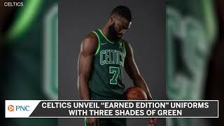 Celtics Unveil Brand New Earned Edition Uniforms To Debut This Month [upl. by Amikahs926]