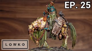 Painting the Warhammer Harbinger of Decay with Lowko Ep 25 [upl. by Airt]