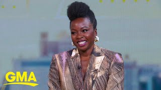 Danai Gurira talks new The Walking Dead The Ones Who Live [upl. by Pernell438]