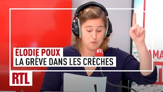 Élodie Poux  la grève dans les crèches expliquée aux enfants [upl. by Atekahs513]