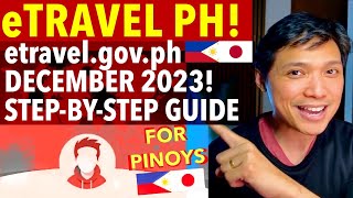 DECEMBER 2023 LATEST STEPBYSTEP GUIDE eTRAVEL GOVPH REGISTRATION TRAVEL TO ninjawifi etravel [upl. by Sapphira297]