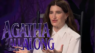 Kathryn Hahn Agatha All Along Interview Compilation [upl. by Shrier700]