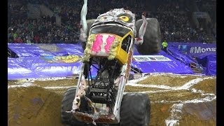 2015 Monster Jam Philadelphia ZOMBIE FREESTYLE [upl. by Ahsir]