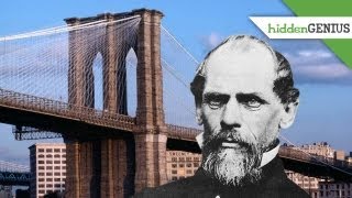 John A Roebling and the Brooklyn Bridge  Hidden Genius [upl. by Baird]