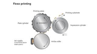 What is Flexo Printing  Tutorial from ECKART [upl. by Aivull]