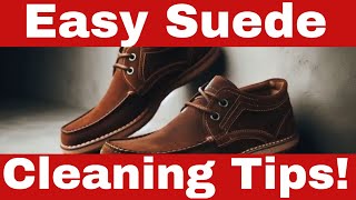 How to Clean Suede Shoes at Home Without Damaging Them – Quick and Easy Hacks [upl. by Gerita]