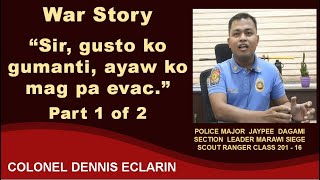 War Story quotSir gusto ko gumanti ayaw ko mag pa evacquot [upl. by Portugal]