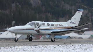 Cessna 441 Conquest II Takeoff [upl. by Irrehc259]