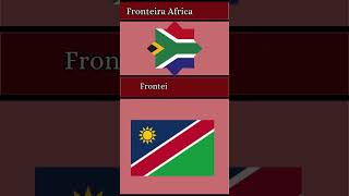 Comparando Fronteiras Perigosas Entre Dois Países Inimigos comparando comparandotudo [upl. by Reemas938]