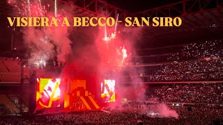 VISIERA A BECCO  LIVE SAN SIRO  CONCERTO SFERA EBBASTA [upl. by Nosremaj]