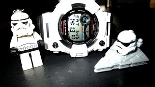 G Shock GWF1000 Frogman Custom Stormtrooper Version UNBOXING by TheDoktor210884 [upl. by Nrubloc813]