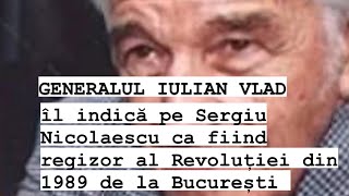 Iulian Vlad îl indică pe Sergiu Nicolaescu ca fiind “regizor” al Revoluției din 1989ceausescu [upl. by Till]