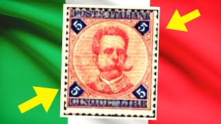 FRANCOBOLLI ITALIANI del REGNO dITALIA RARI di VALORE 1890  1897 [upl. by Joshia772]