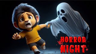 Sheru or Andheri Raat  Horror Night  Sheru wala cartoon video  Sheru wala video [upl. by Wane]