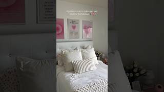 christmas bedding refresh🎄💗 christmas aesthetic cleaning organization thatgirl holidayseason [upl. by Ybloc]