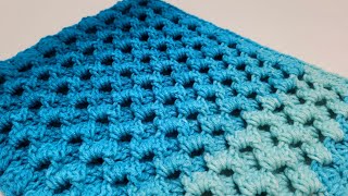 VERY EASY Crochet Stitch For Blankets And Scarfs  Ocean Waves Stitch Tutorial [upl. by Ondrej]