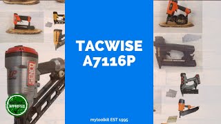 Tacwise 71 Series Upholstery Stapler A7116P Review and Demonstration [upl. by Htrahddis]